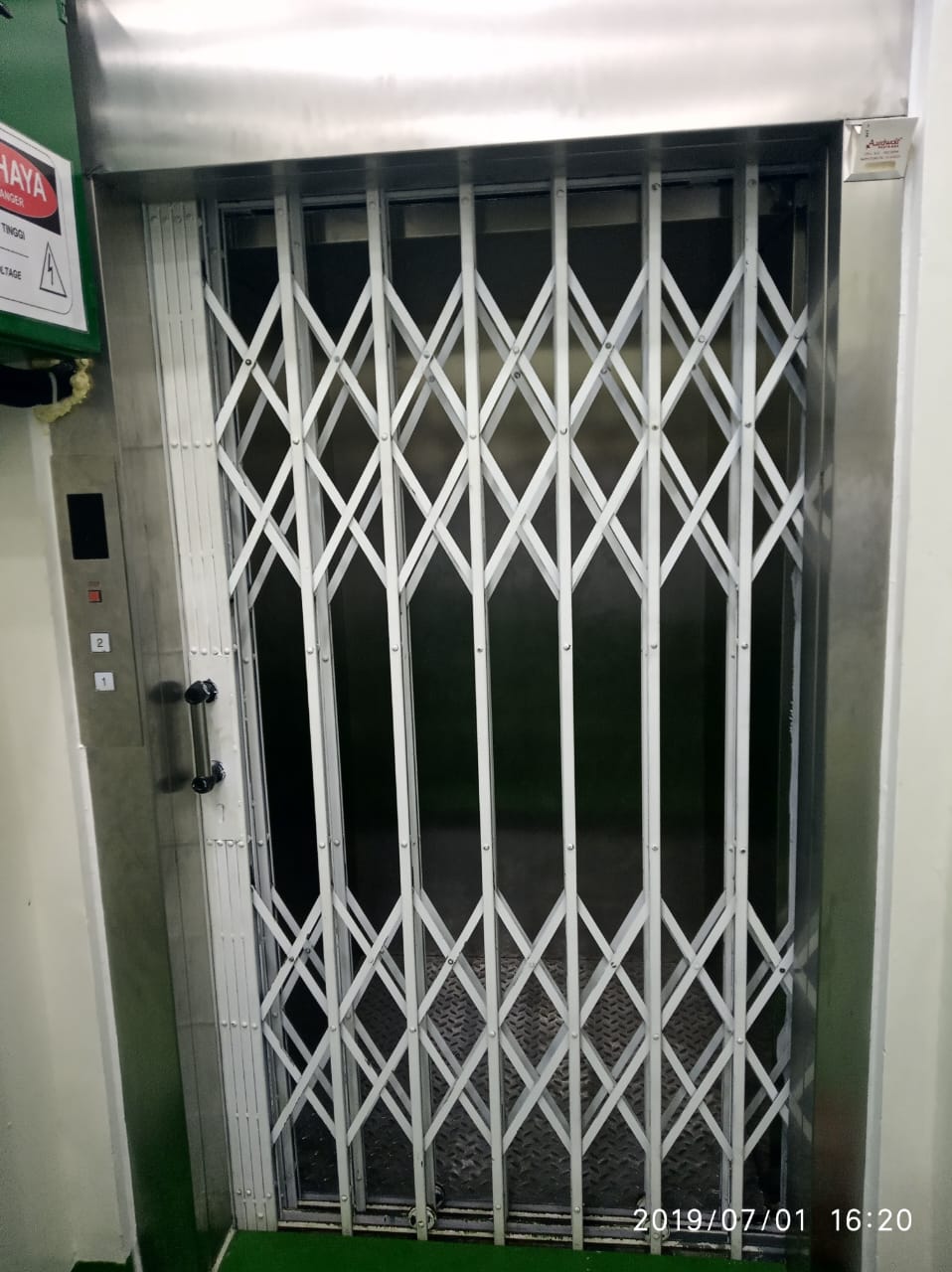 Dokumentasi proyek lift Samudera Kreasi Indolift