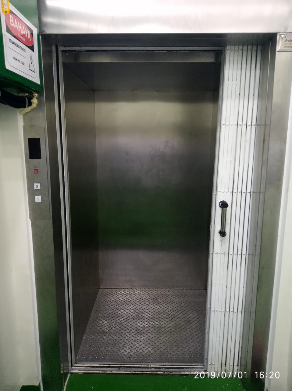 Dokumentasi proyek lift Samudera Kreasi Indolift