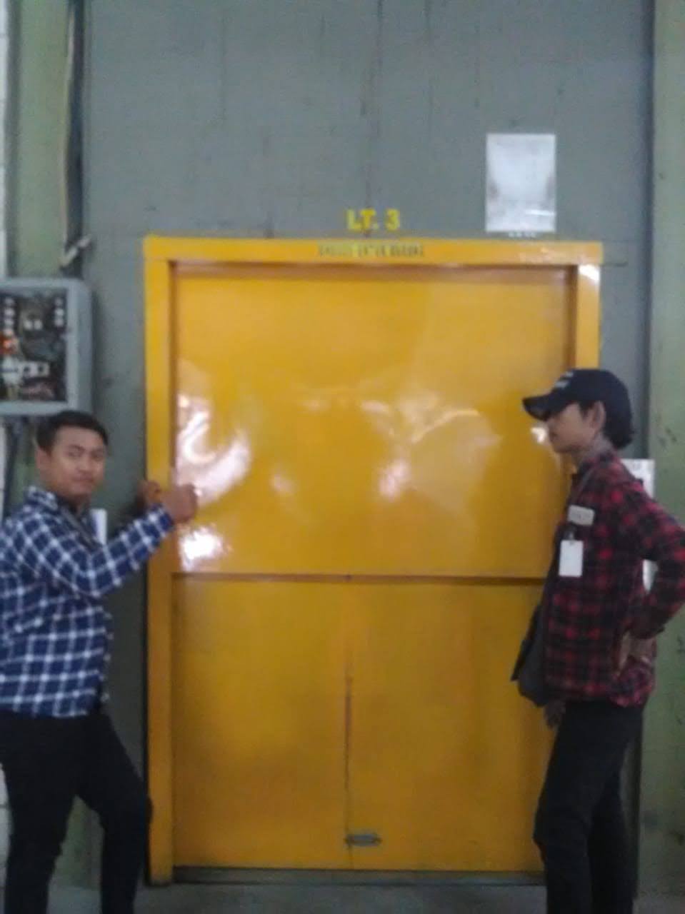 Dokumentasi proyek lift Samudera Kreasi Indolift