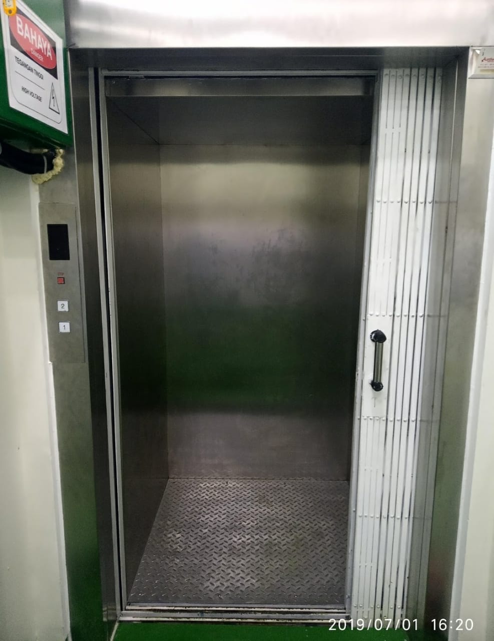 Dokumentasi proyek lift Samudera Kreasi Indolift