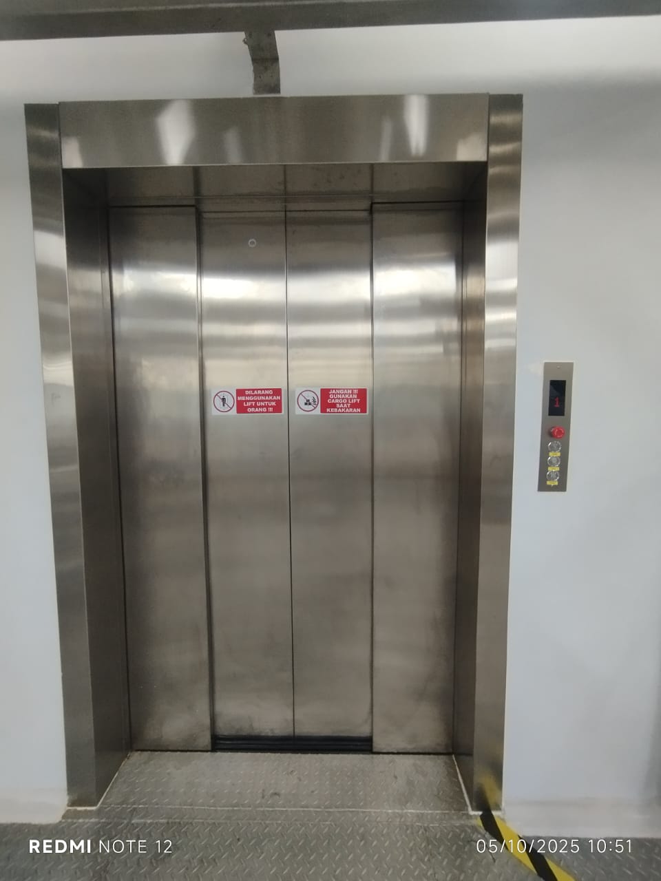 Dokumentasi proyek lift Samudera Kreasi Indolift