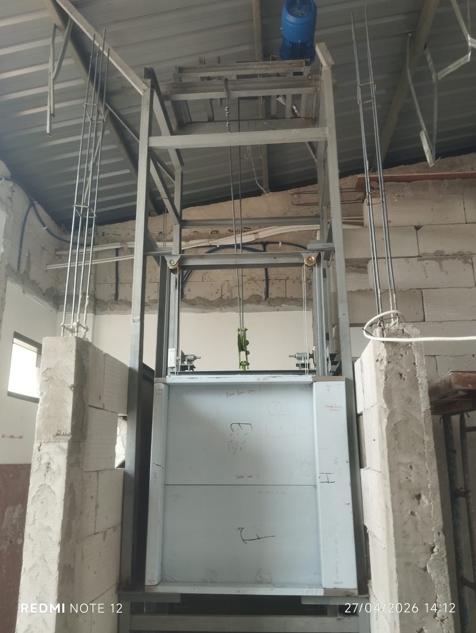 Dokumentasi proyek lift Samudera Kreasi Indolift