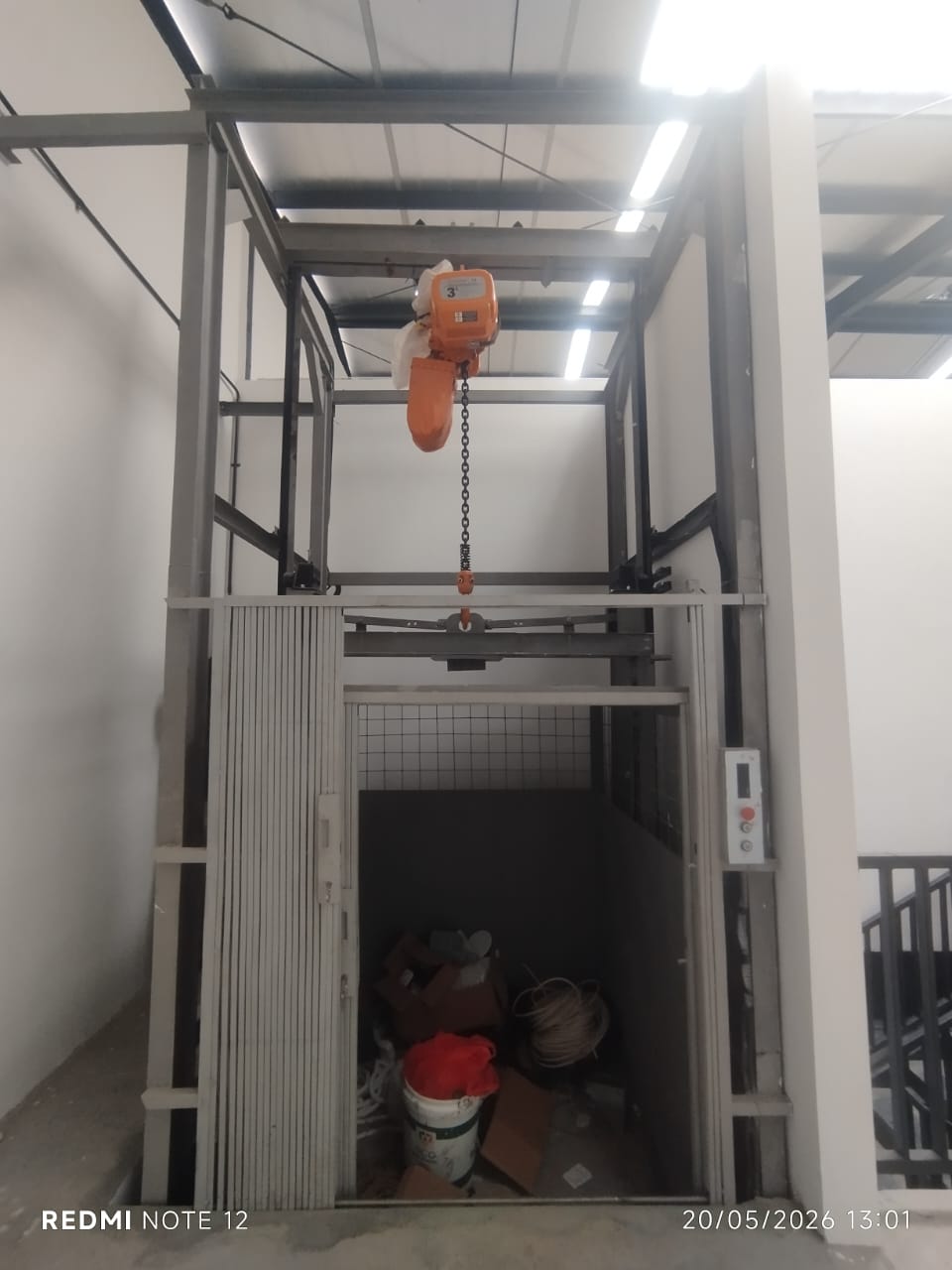 Dokumentasi proyek lift Samudera Kreasi Indolift