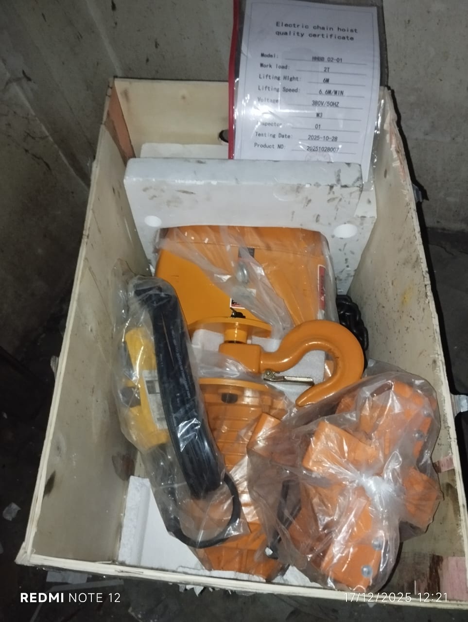 Dokumentasi proyek lift Samudera Kreasi Indolift