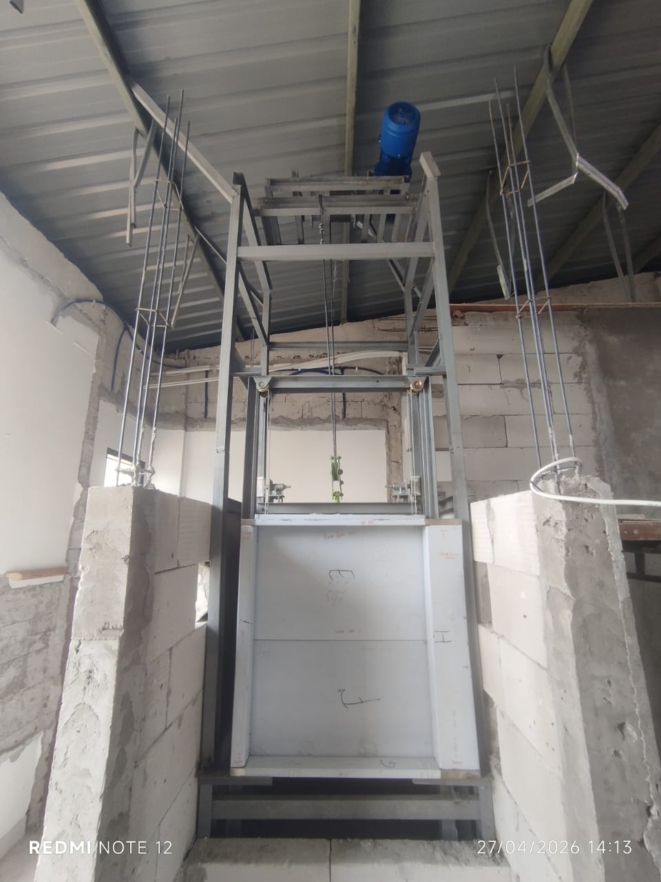 Dokumentasi proyek lift Samudera Kreasi Indolift