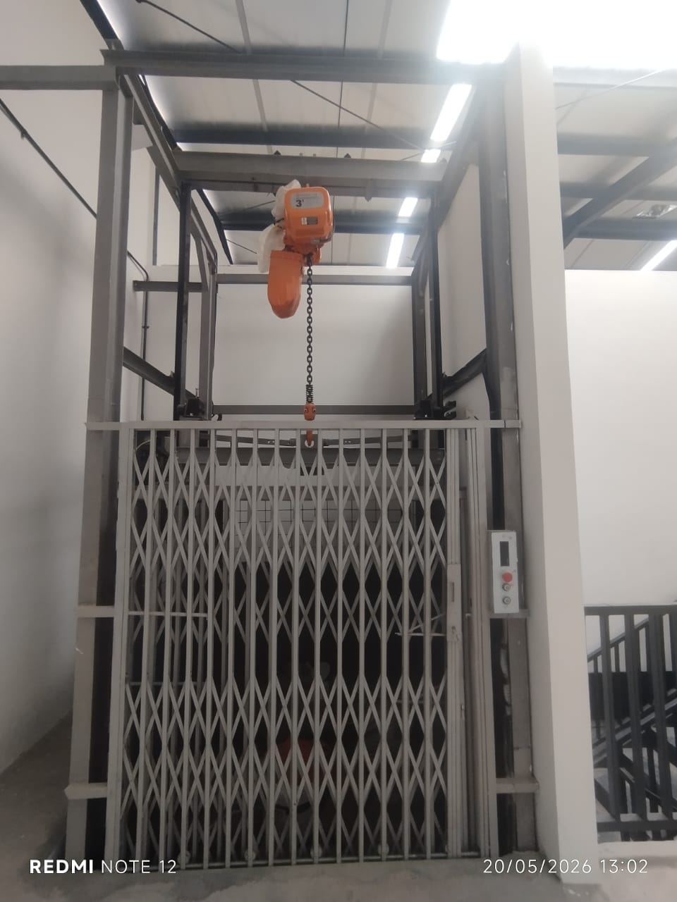 Dokumentasi proyek lift Samudera Kreasi Indolift