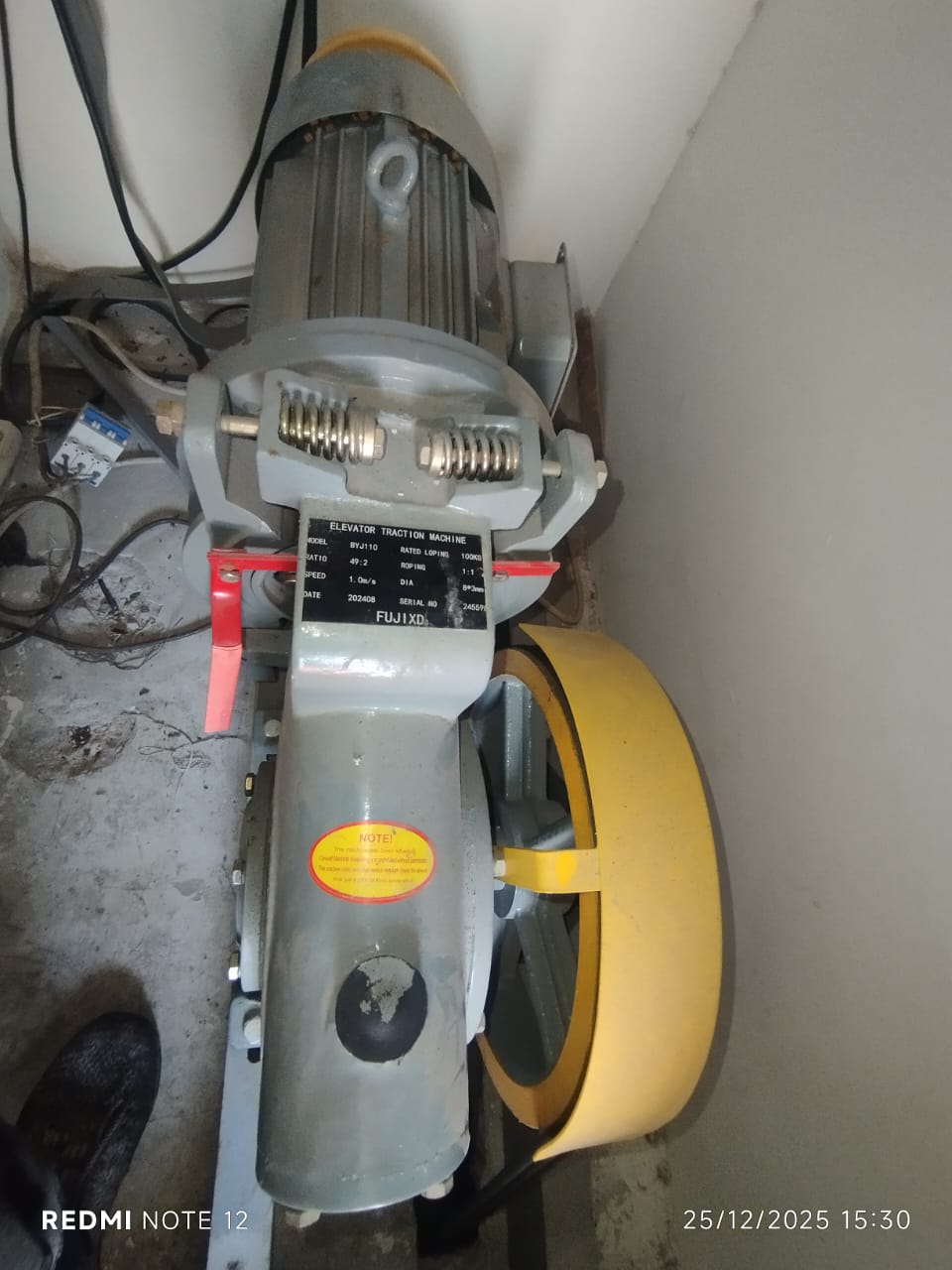 Dokumentasi proyek lift Samudera Kreasi Indolift